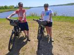 Angela und Jörg mit dem Rad nach Straßburg zur WM